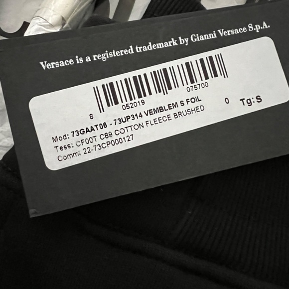 New Versace joggers size small - Picture 3 of 3